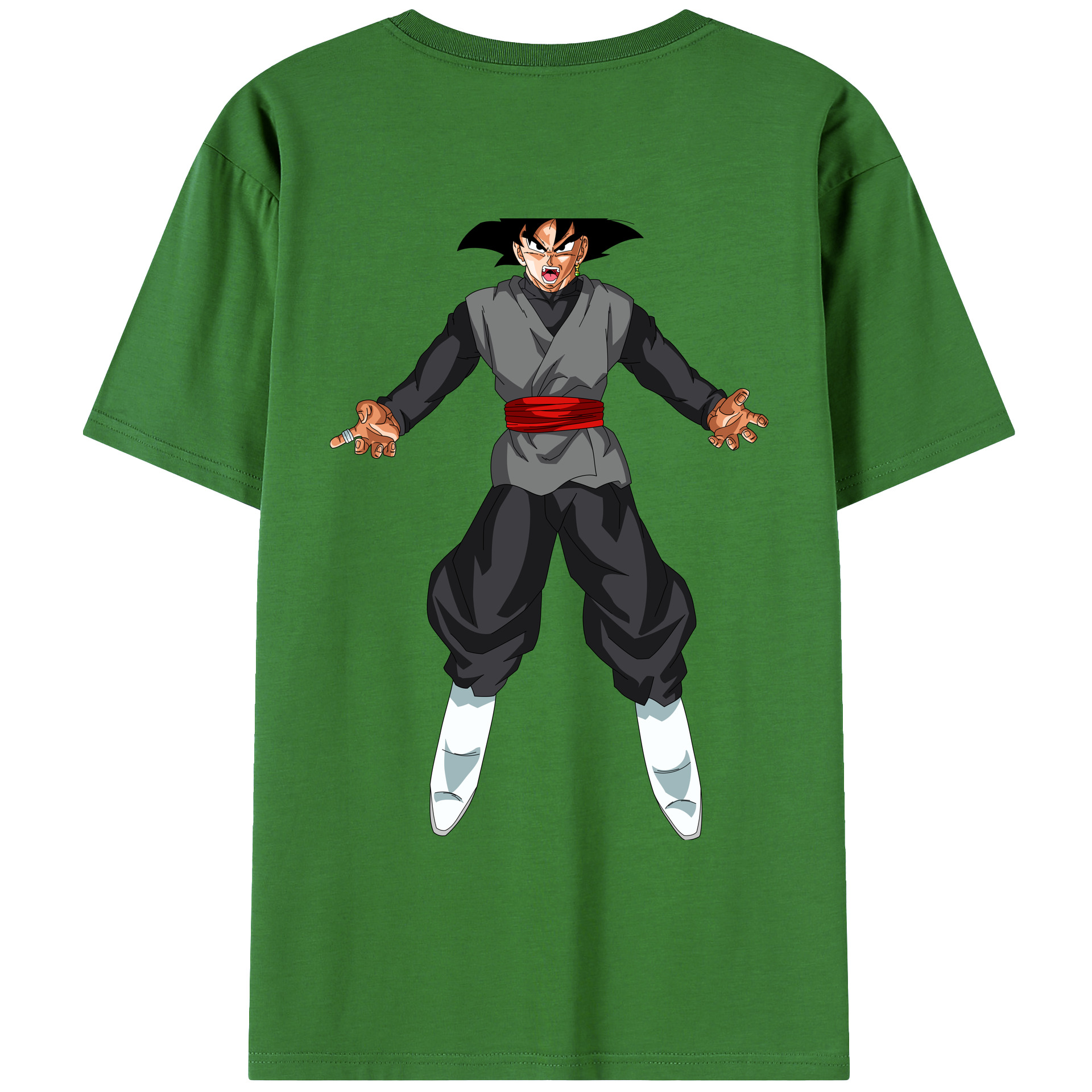 （画像用） ドラゴンボール ベジータ四世（Bejīta Yonsei）DRAGON BALL Vegeta IV レディース半袖Tシャツ(バックプリント)